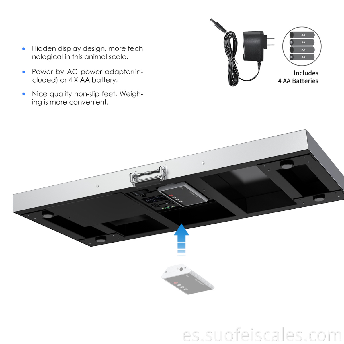 SF-809A 500 kg de alta precisión Digital Home Dog Walming Balance Balance de la plataforma de mascota Electrónico Escala de animales